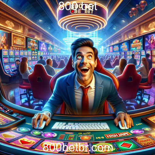 A Emoção dos Jackpots Altos na 800 Bet