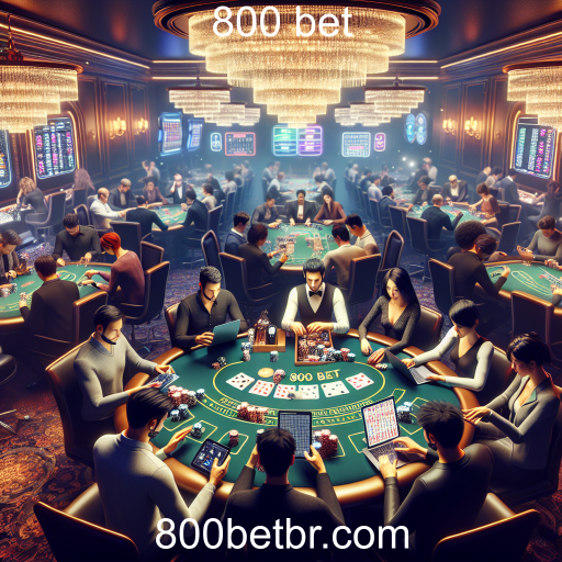 A Emoção dos Jogos Ao Vivo na 800 Bet