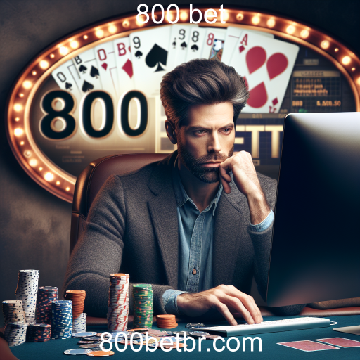 A Ascensão do Poker Online na 800 Bet