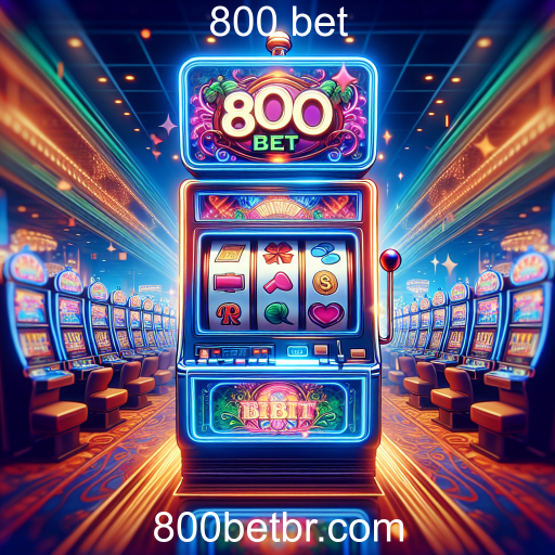 Caça-Níqueis: A Diversão e Emoção dos Jogos Online no 800 Bet